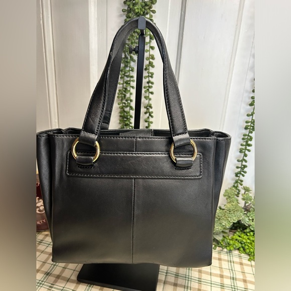 Isaac Mizrahi Nolita Lamb top handle Satchel Handbag - Picture 5 of 9